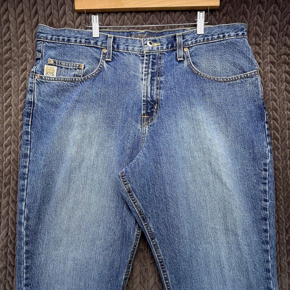 Cinch Dooley Relaxed Fit Boot Cut Jean Men's 40x30 Blue Denim Cotton Workwear